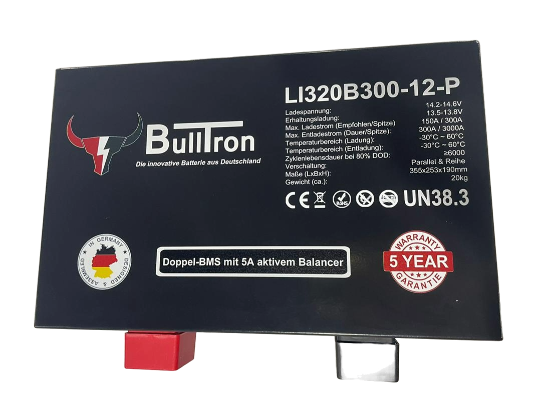 BullTron Untersitz  Polar  320Ah inkl. Smart BMS mit 300A Dauerstrom & Bluetooth App ohne MwSt.