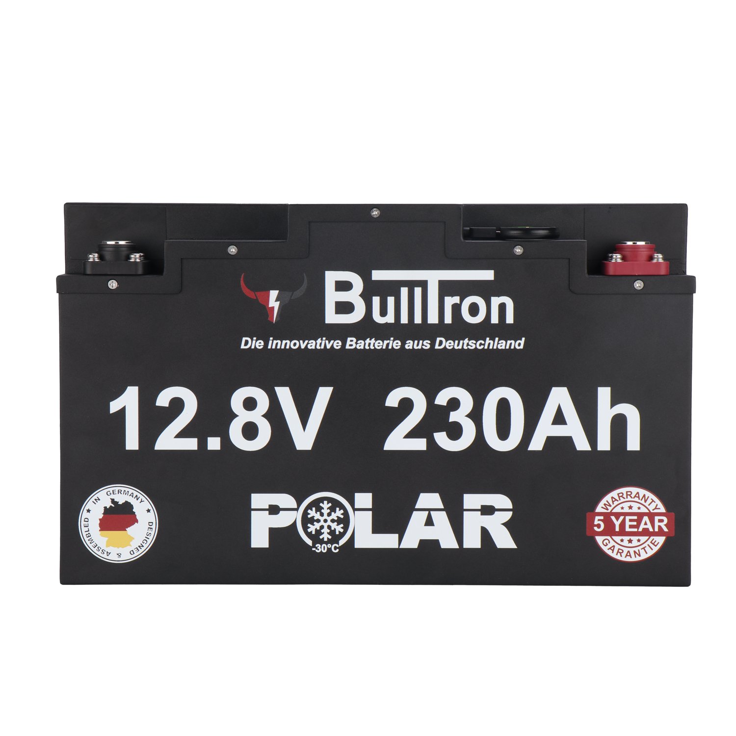 BullTron Polar  230Ah inkl. Smart BMS mit 200A Dauerstrom & Bluetooth App