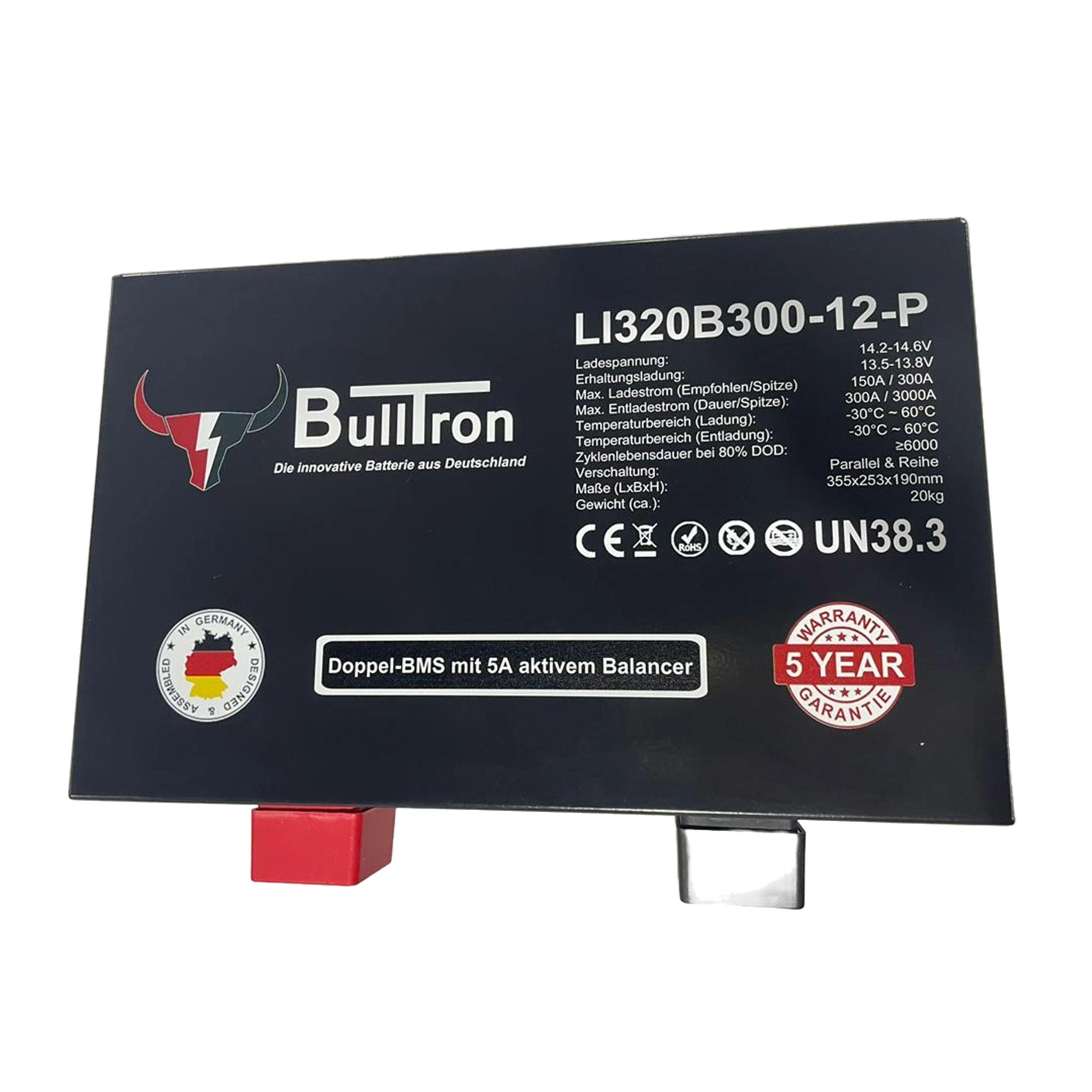 BullTron Untersitz  Polar  320Ah inkl. Smart BMS mit 300A Dauerstrom & Bluetooth App ohne MwSt.