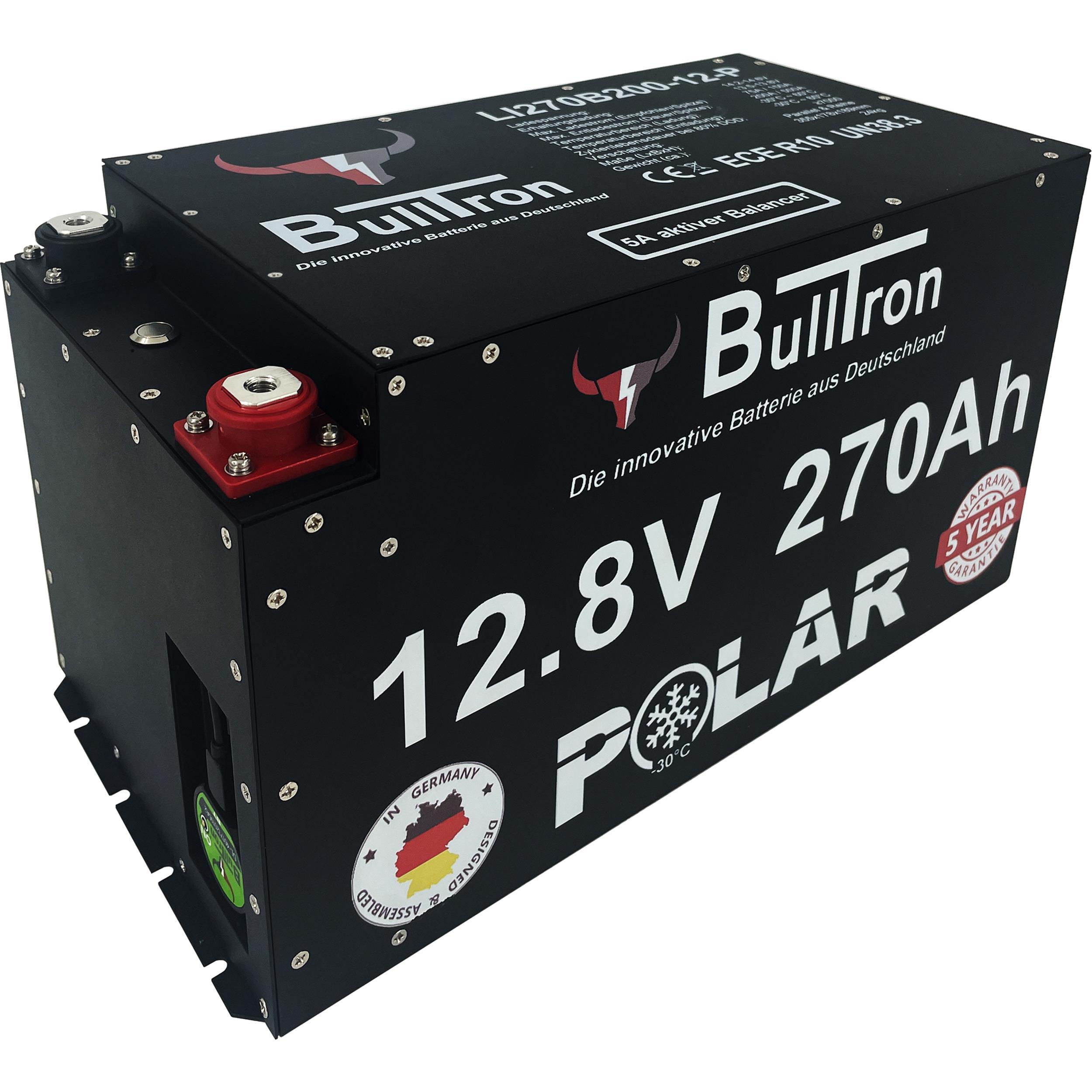 BullTron Polar  270Ah inkl. Smart BMS mit 200A Dauerstrom & Bluetooth App mit MwSt.