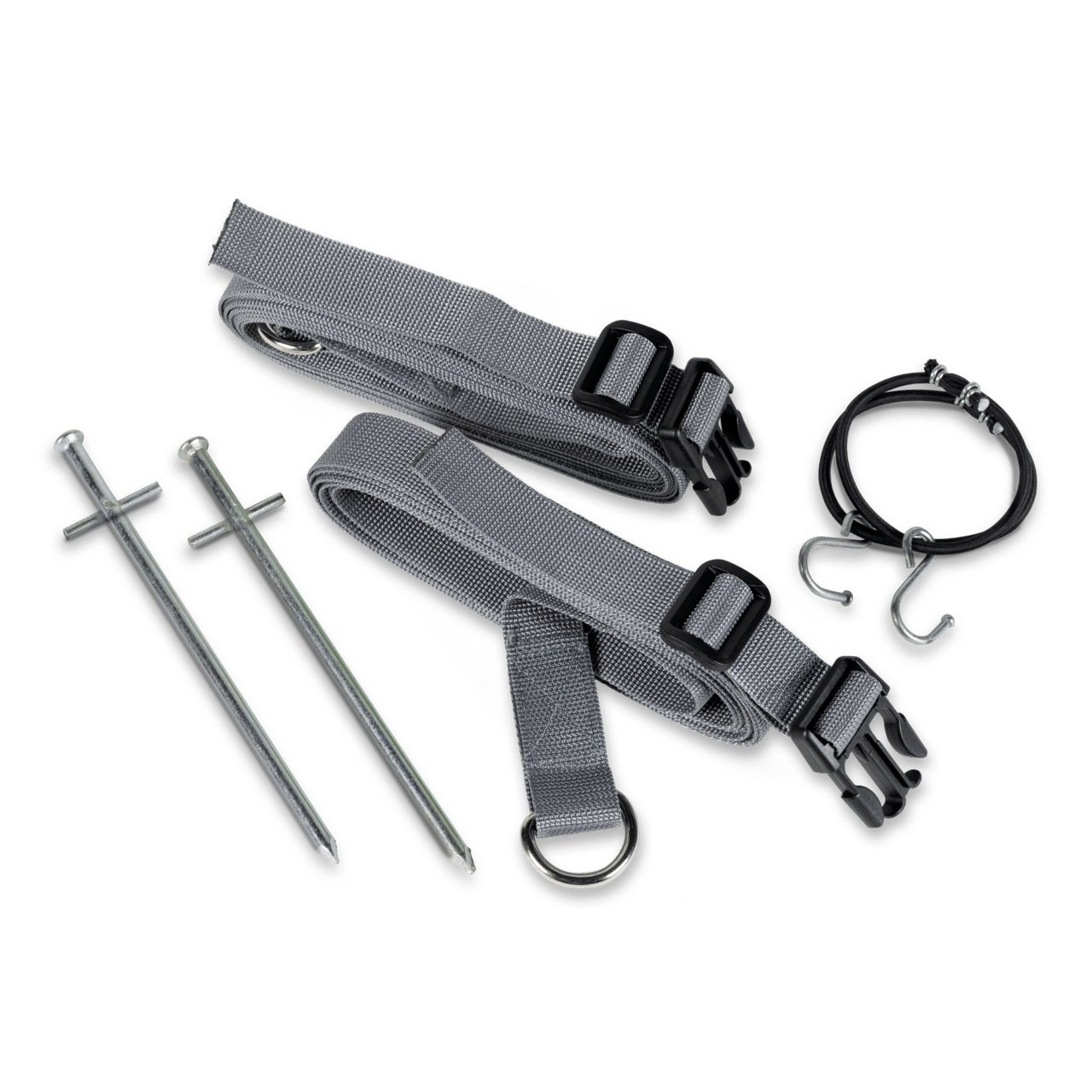 Ihre 2. Chance Storm Tie Down Kit Grey (Sturmband grau)