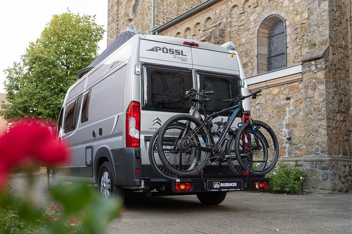 Busbiker der drehbare Fahrradtrager fur Vans