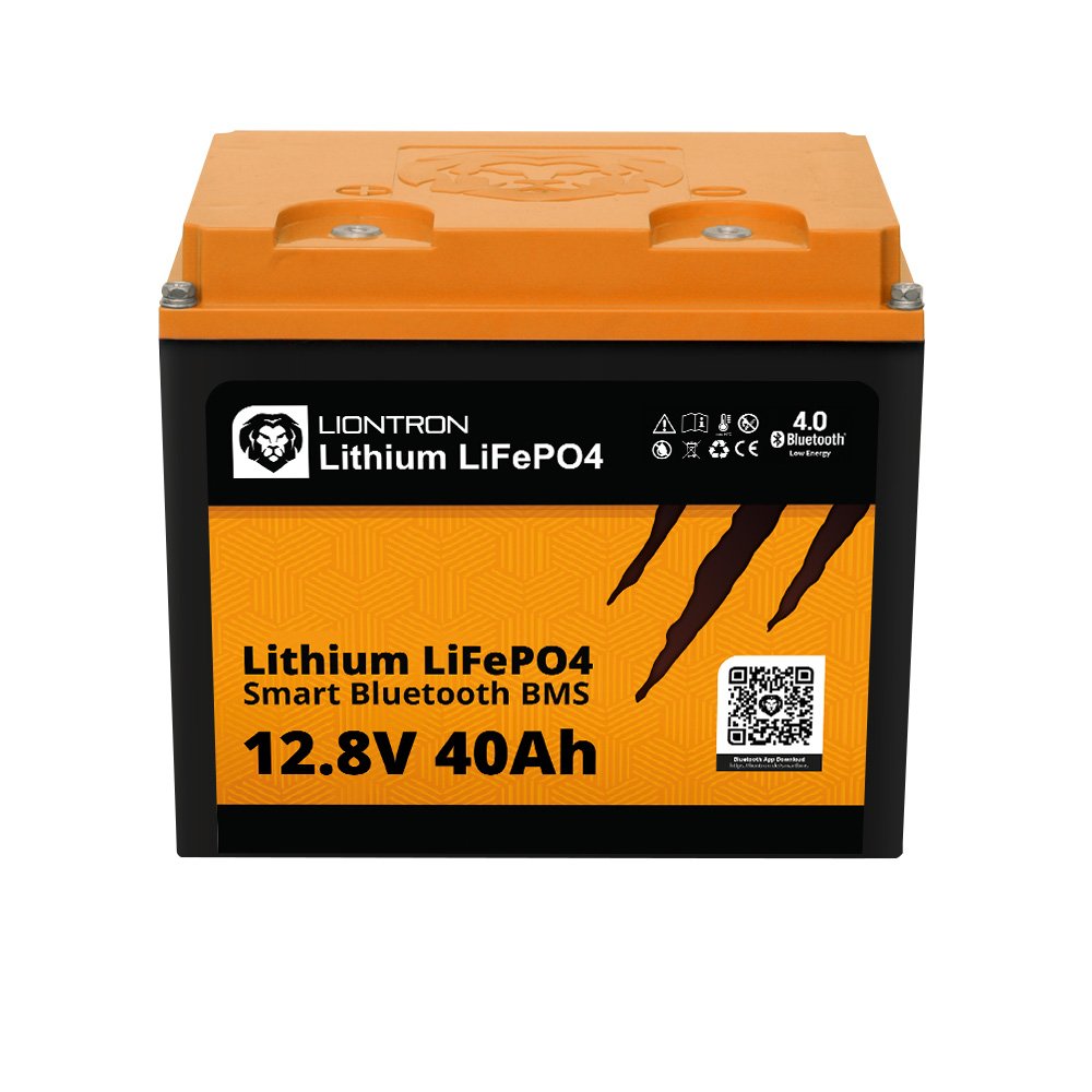 Lithium 12V / 40AH LiFePo4 - Akku inkl. 100A BMS